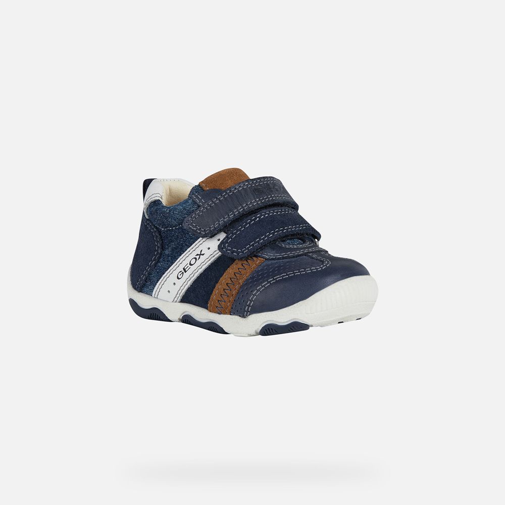 Geox Sneakers Navy New Balu Boy - Geox Baby Shoes - EQWOUN197